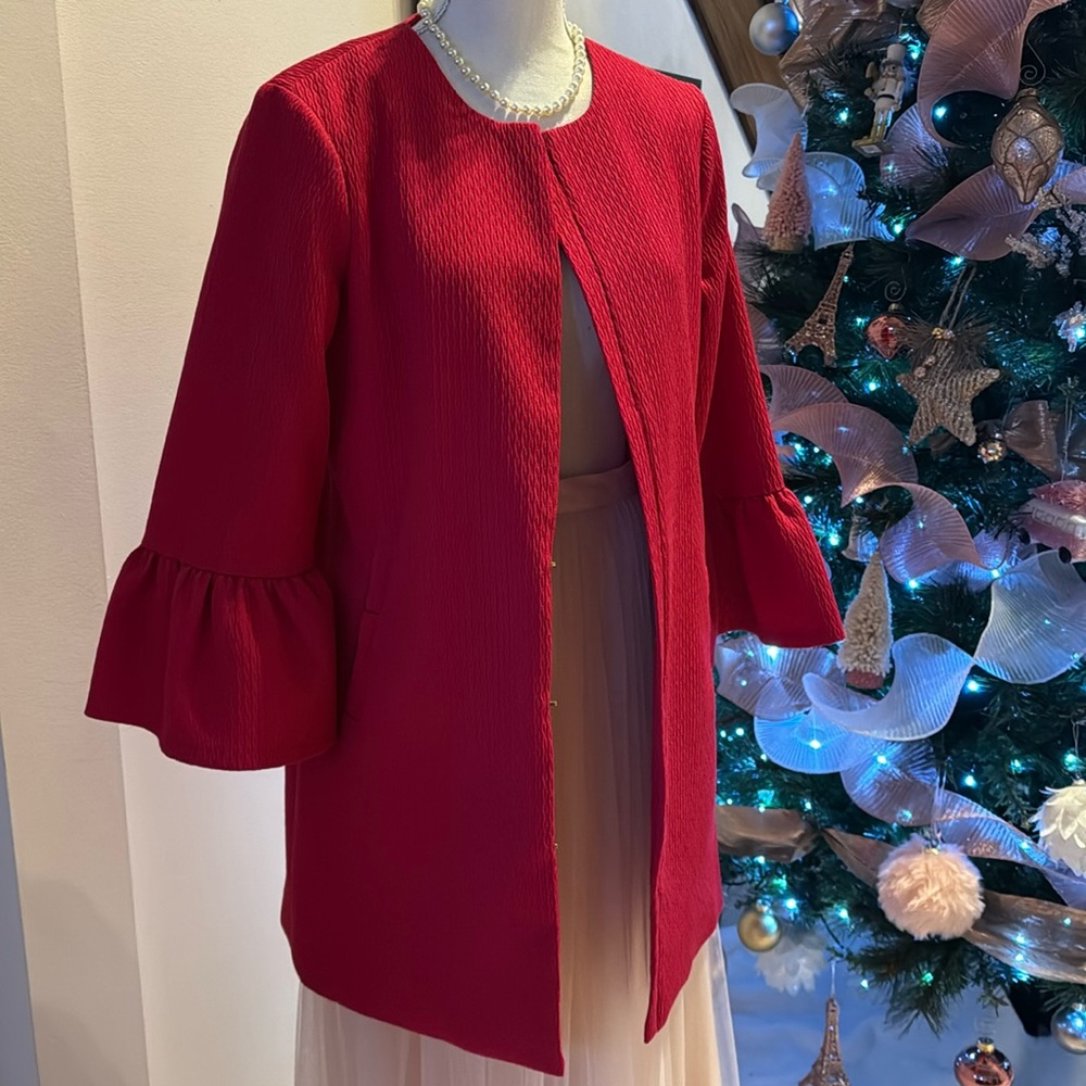 Elle coat jacket dress up or down with jeans size small